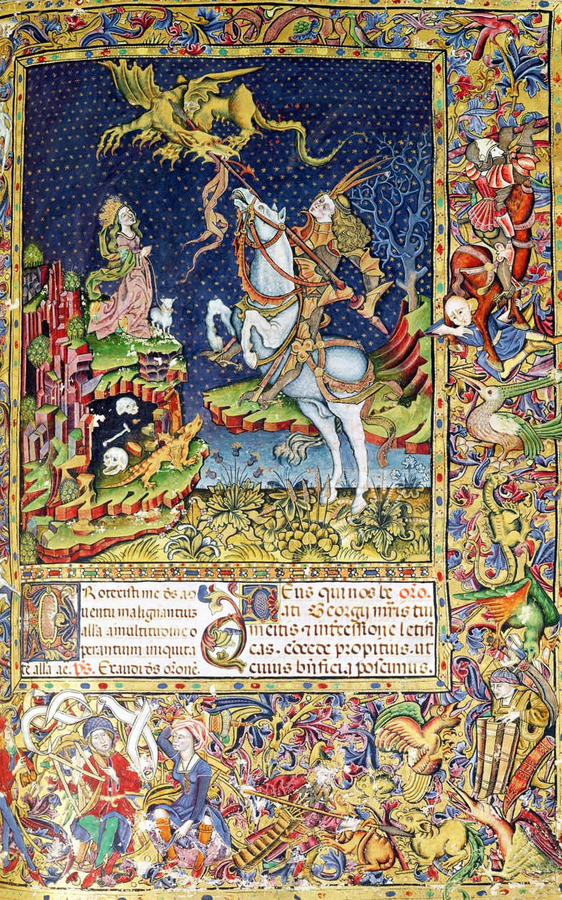 Missal af St. George af Topusko, 15.-16. århundrede af Croatian School