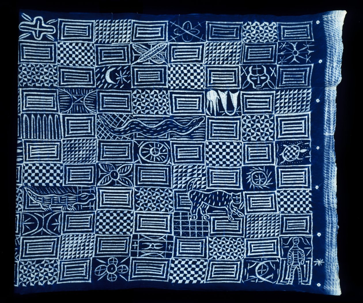 Adire Cloth, ingen dato (klud) af Yoruba Culture