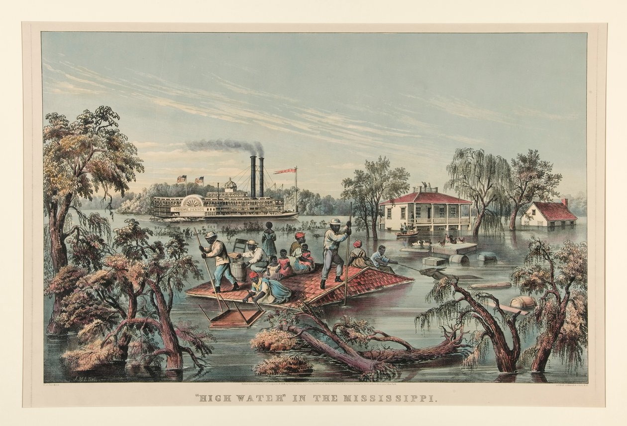 : Højt vand af Currier and Ives