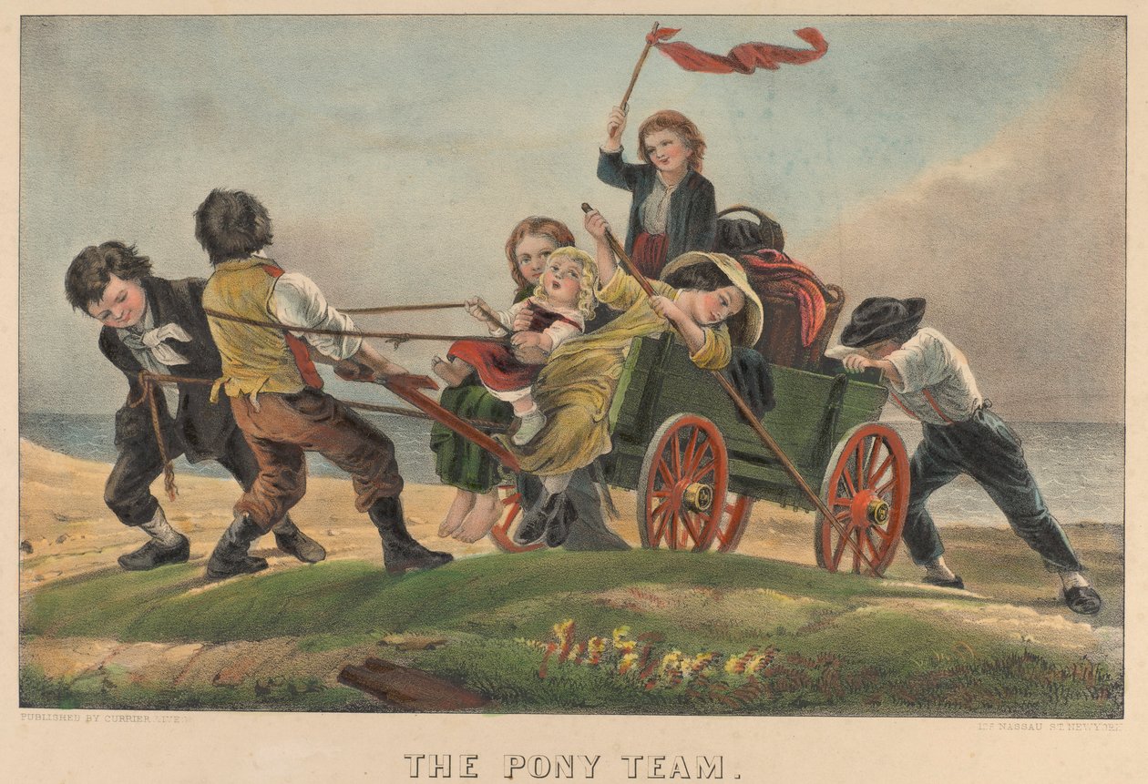 Ponyholdet af Currier and Ives