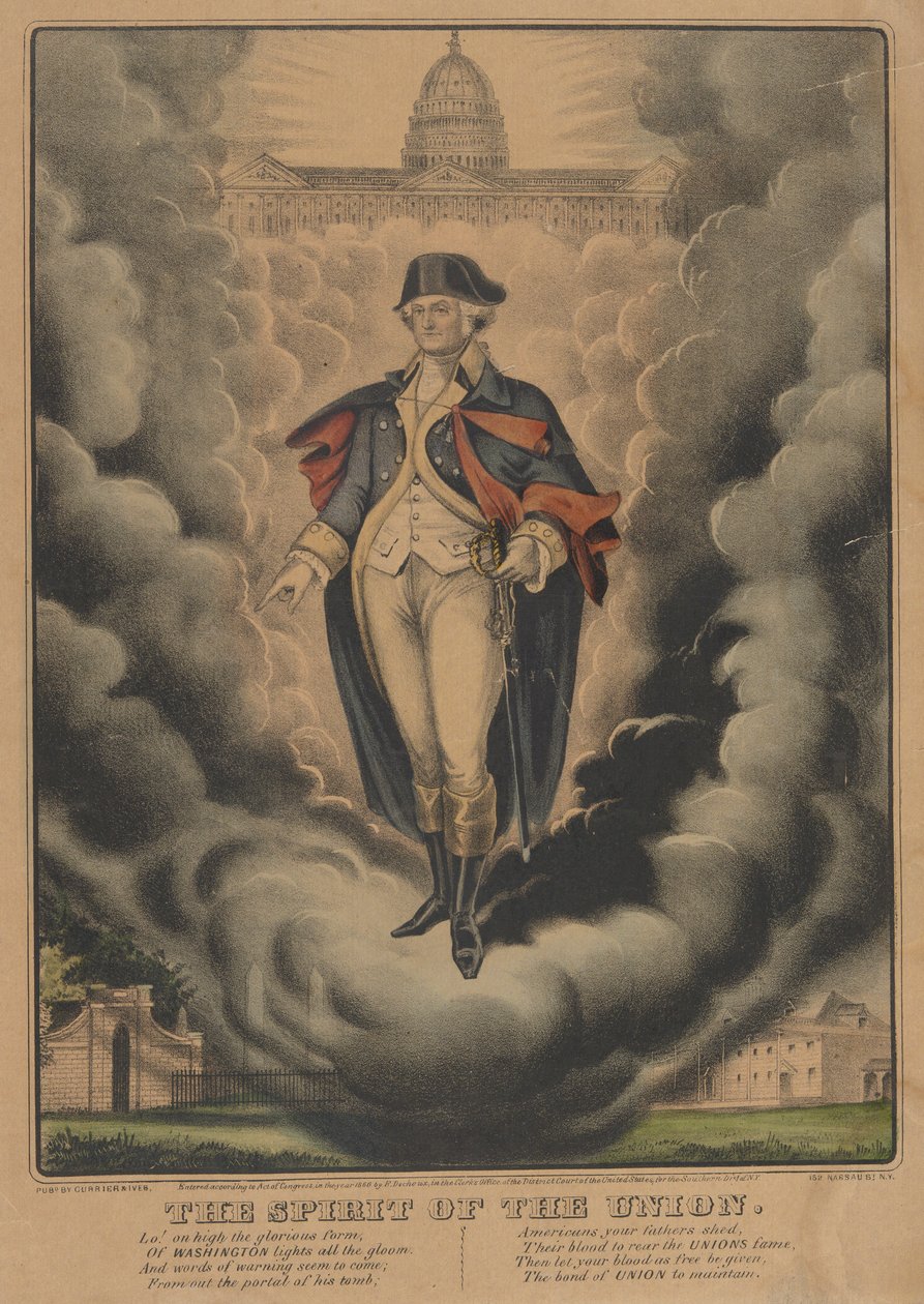 Unionens Ånd af Currier and Ives