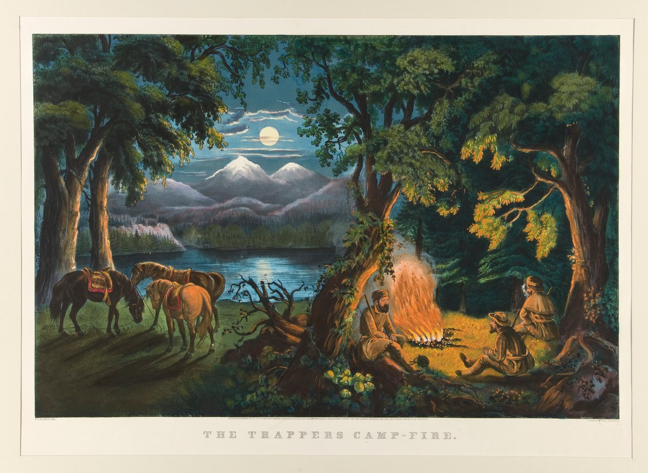 Fangstmændene af Currier and Ives