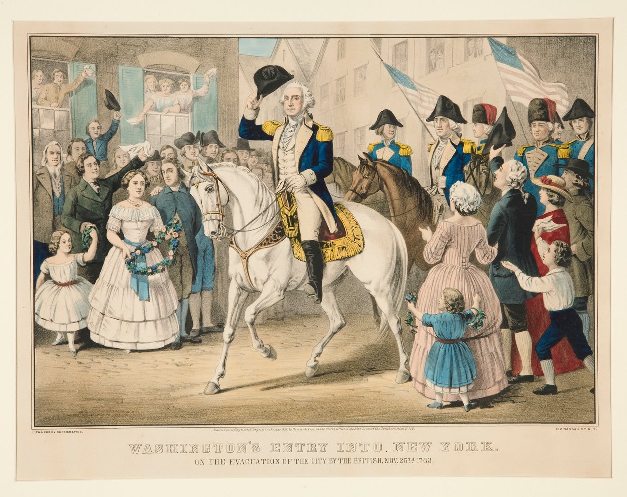 Washington af Currier and Ives