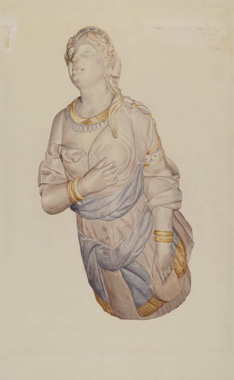 Galionsfigur fra "Kenilworth" af Curry M. Bartlett