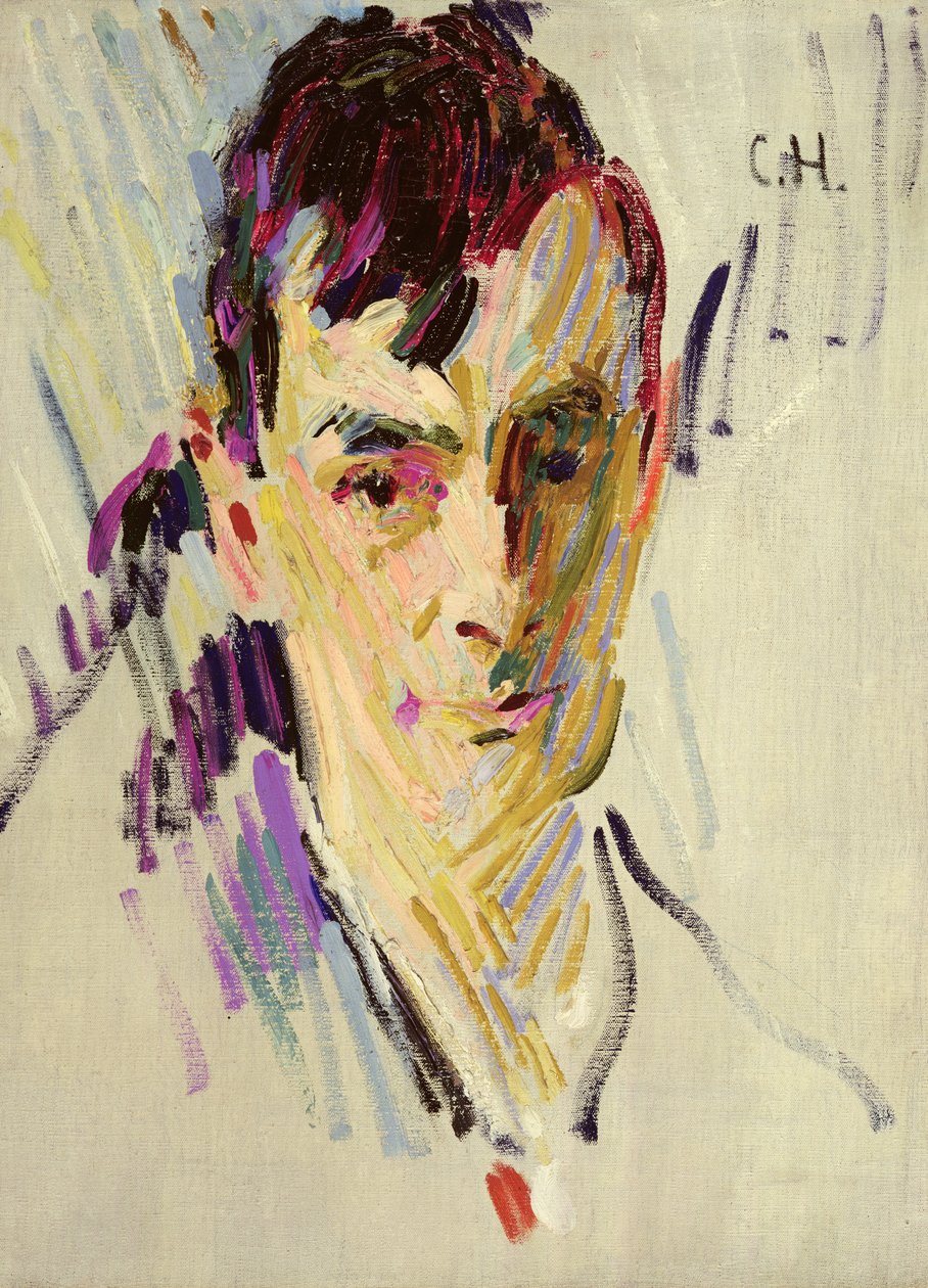 Portræt af maleren Otto Mueller, ca. 1914 af Curt Herrmann