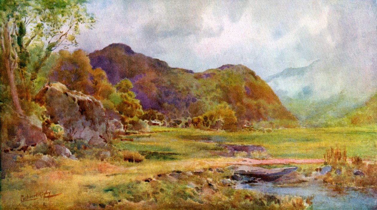 På Marsh nær Lodore, Cumberland, 1924-1926 af Cuthbert Rigby