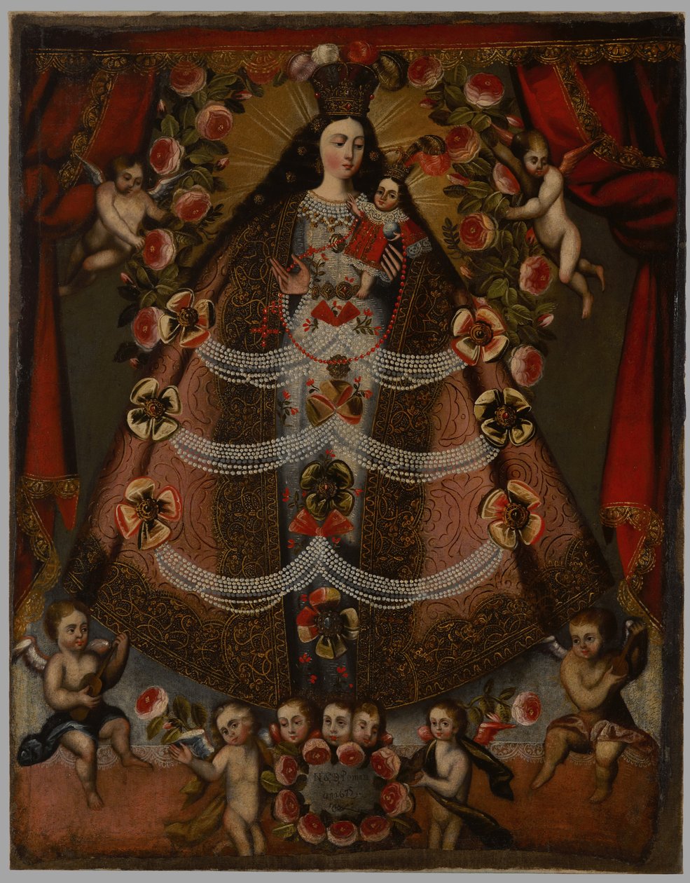 Vor Frue af Pomata, 1675 af Cuzco School