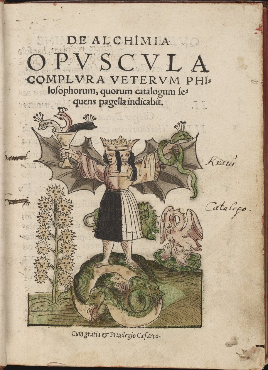 De Alchimia opvscvla complvra vetervm philosophorum, 1550 af Cyriacus Jacob