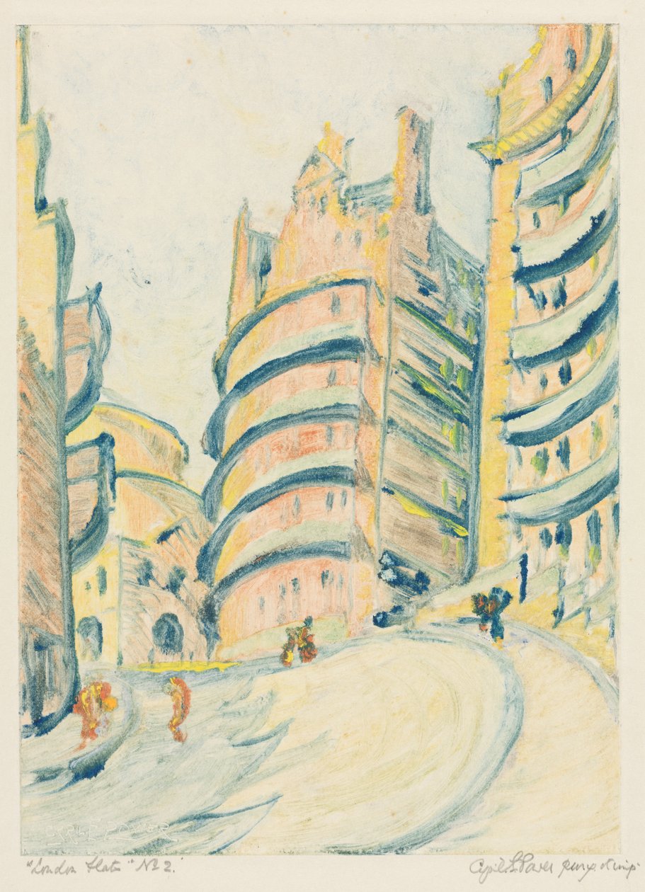 London Flats nr. 2 af Cyril E. Power