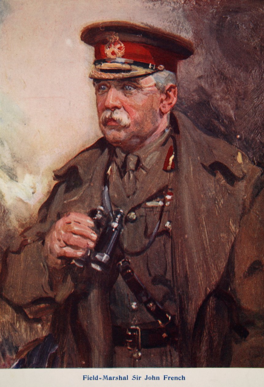 Feltmarskal Sir John French, illustration fra 