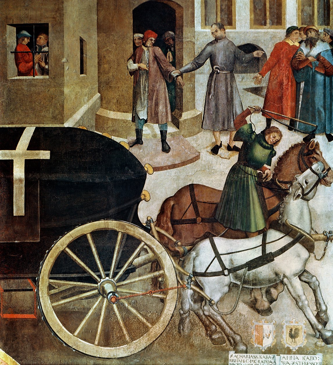 Ligvognen, detalje fra St. Wenceslas