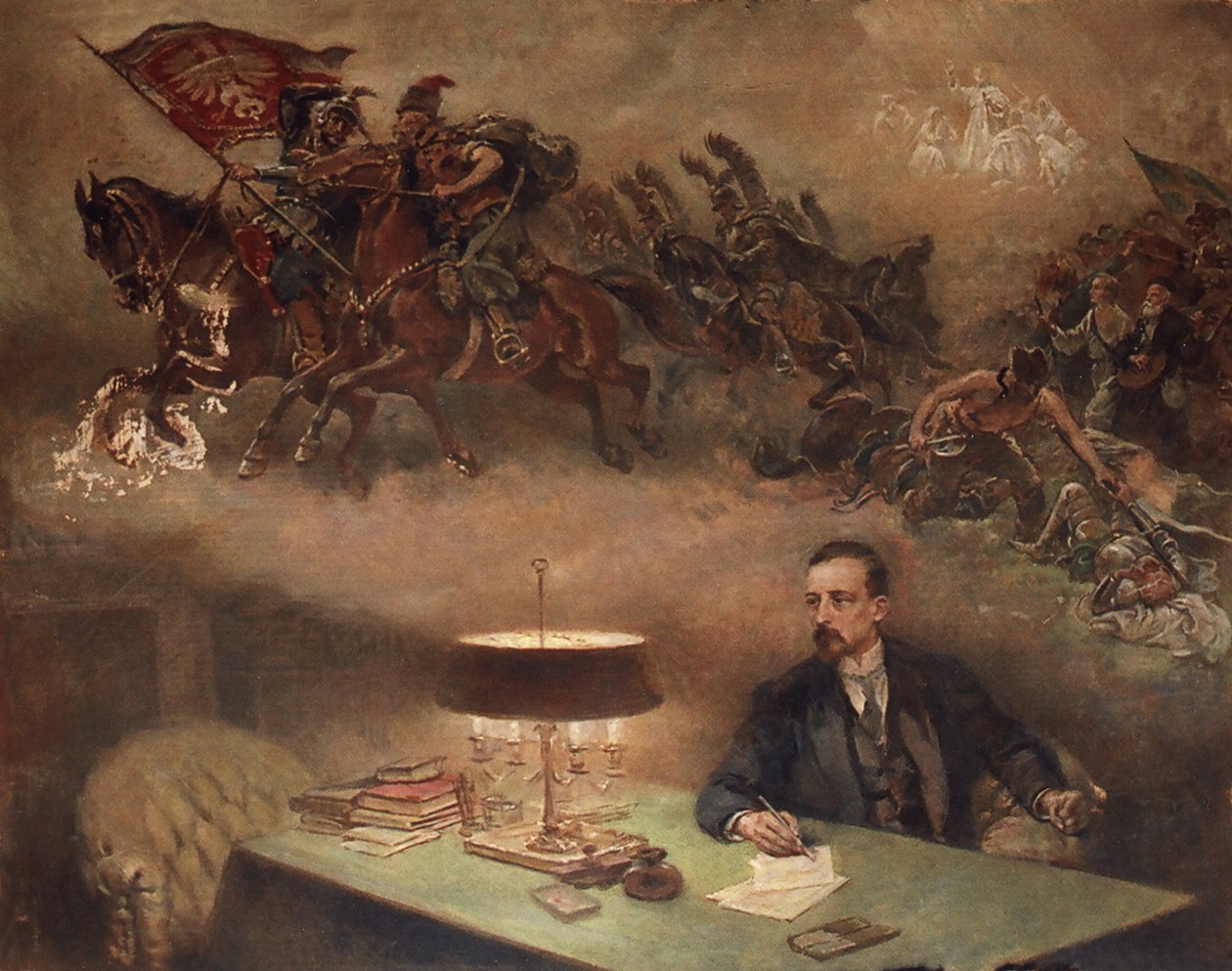 Henryk Sienkiewicz af Czeslaw Tanski