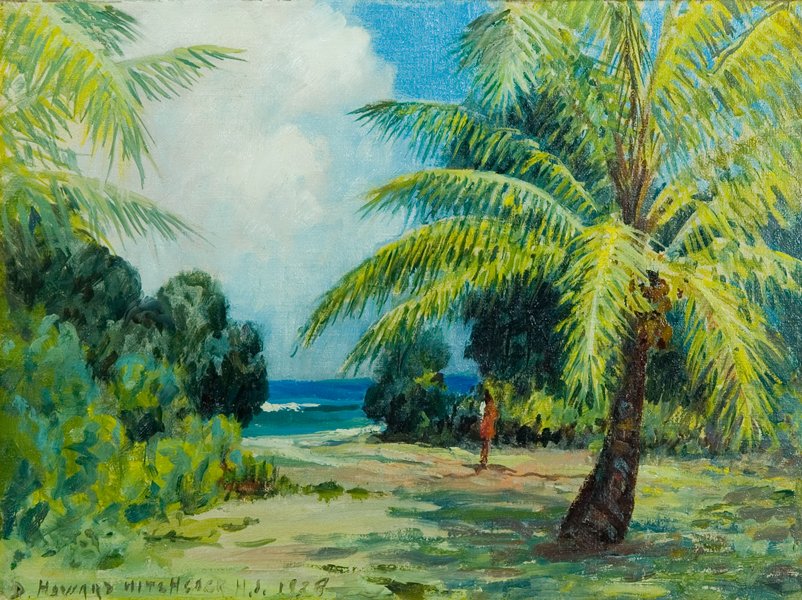 På Lanikai af D. Howard Hitchcock