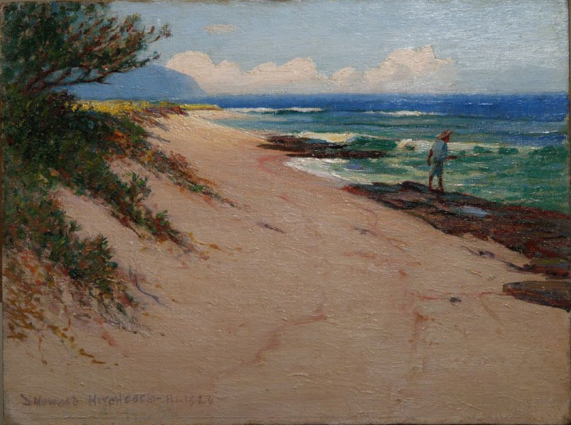 Mokuleia Strand af D. Howard Hitchcock