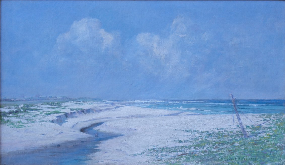 Stranden ved Kamehama Nui af D. Howard Hitchcock
