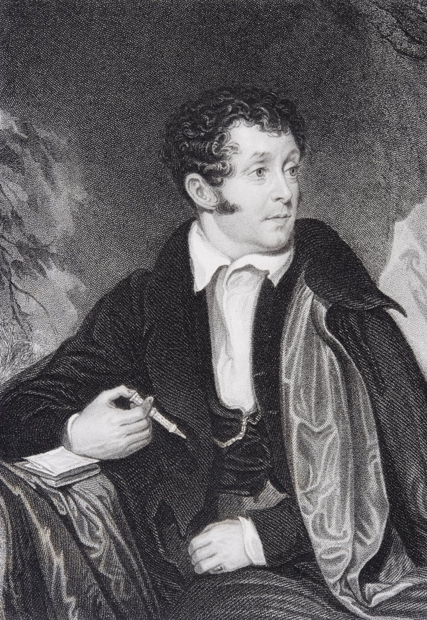 Thomas Campbell, graveret af Joseph Jenkins (døbt 1812-1885) af D McClise