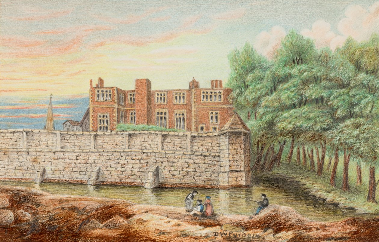 The Old Hall, Wolverhampton, 1887 af D. W. Purdon