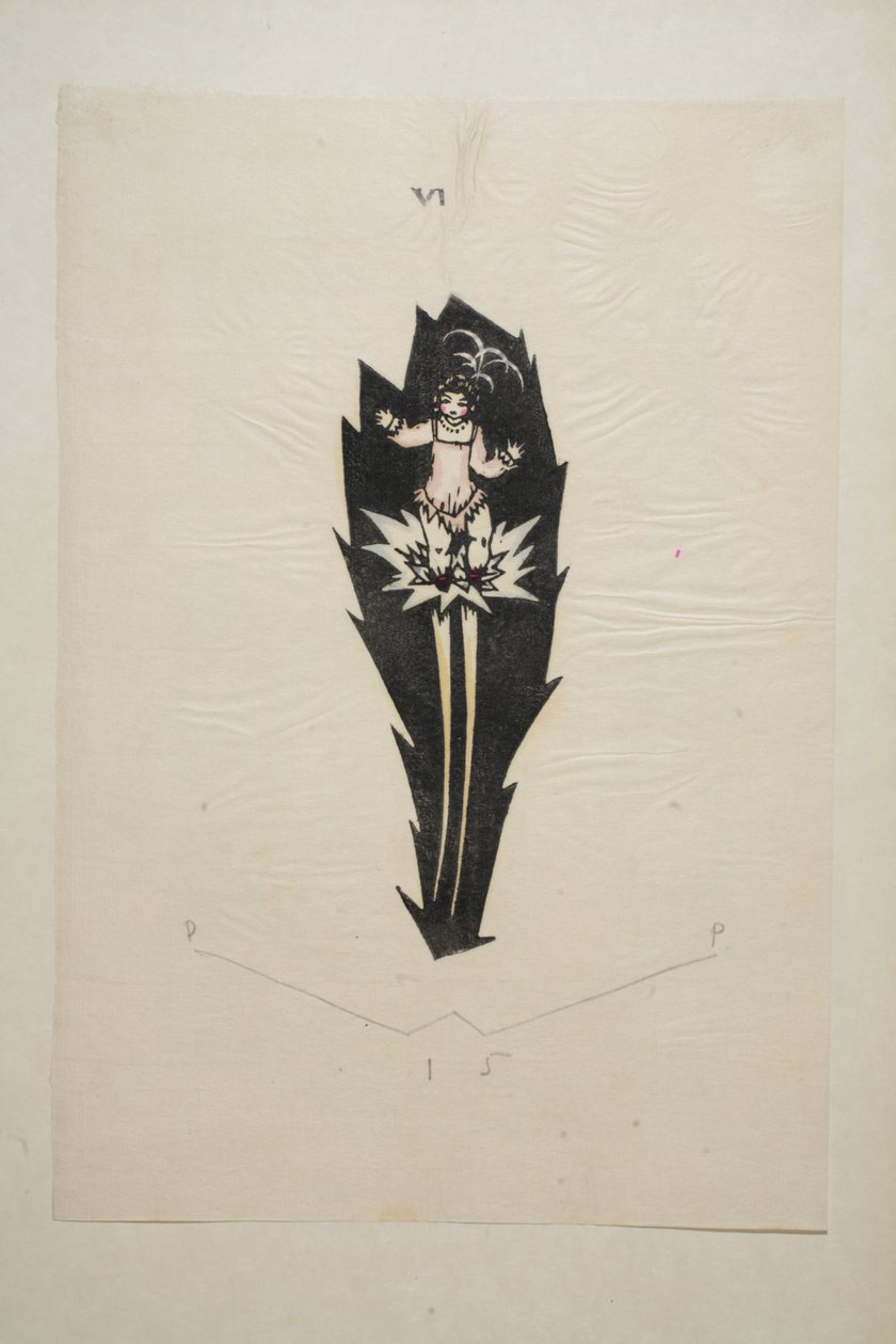 Design, plade 6, bog 6, illustration fra 