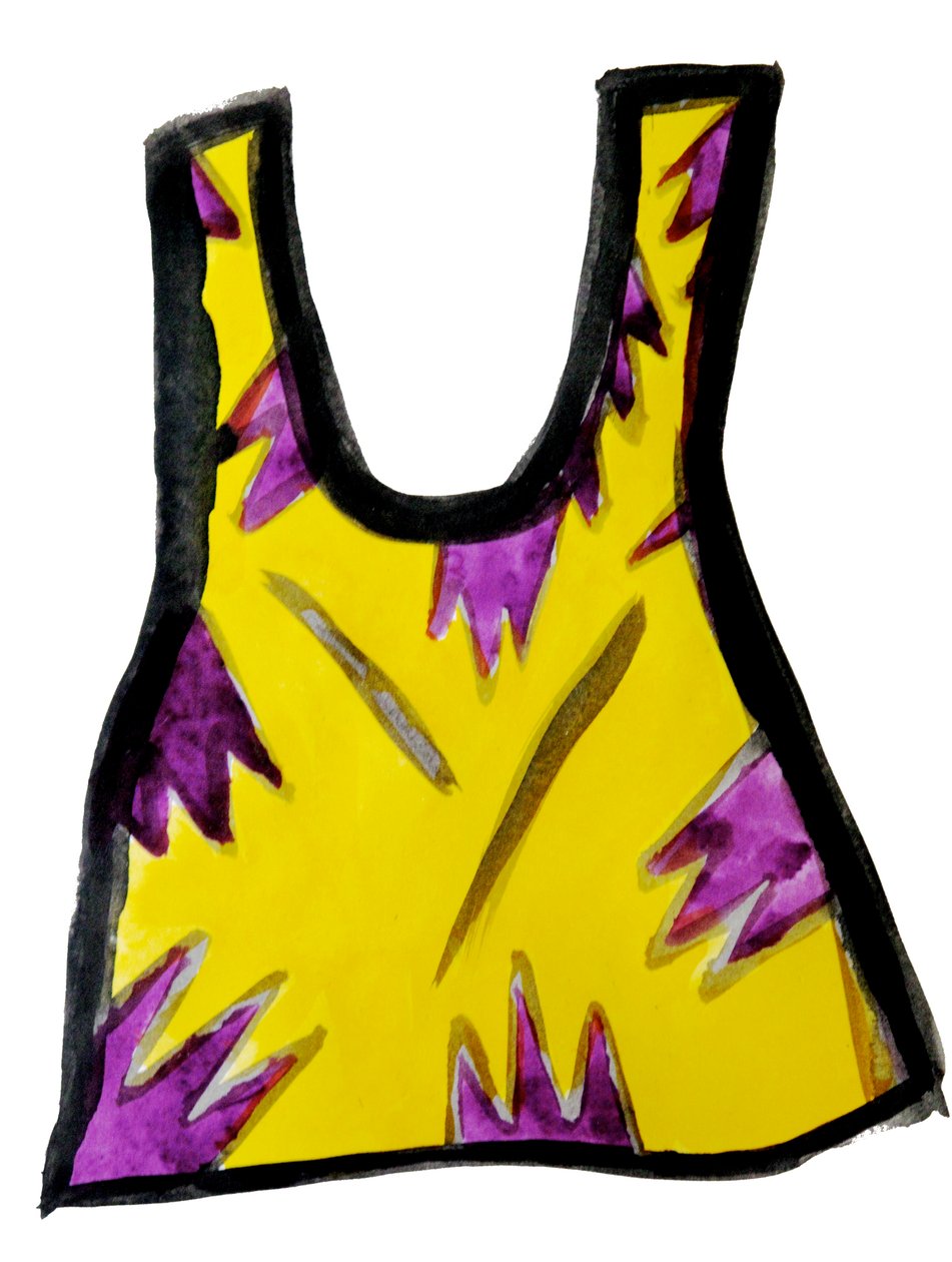 Gul Camisole af Daisy de Villeneuve