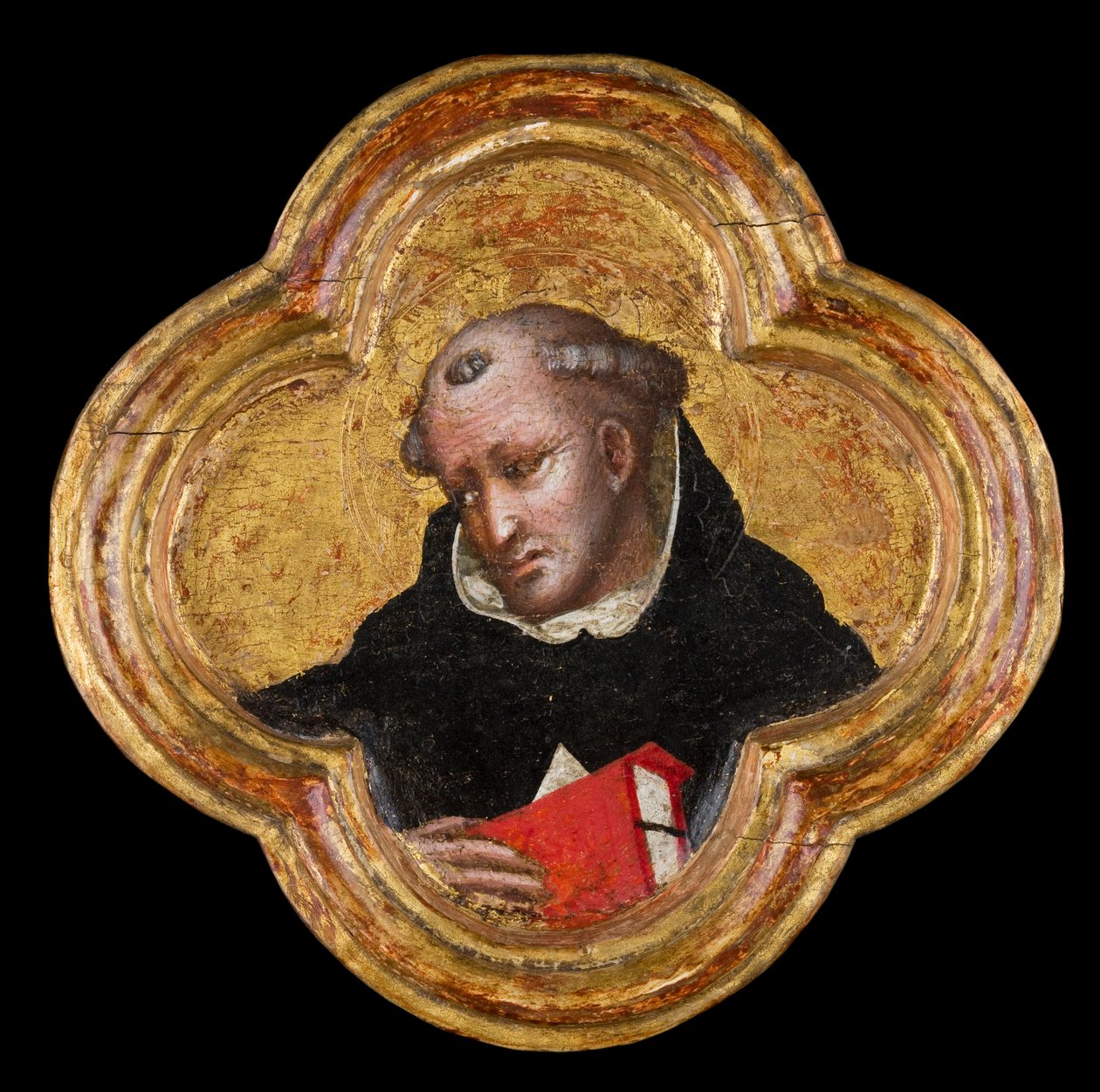 St. Thomas Aquinas (tempera på panel) af Dalmasio di Jacopo Scannabecchi Dalmasio di Jacopo Scannabecchi