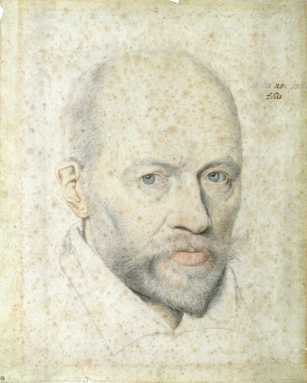 Portræt af St. Vincent de Paul (1576-1660) af Daniel Dumonstier or Dumoustier