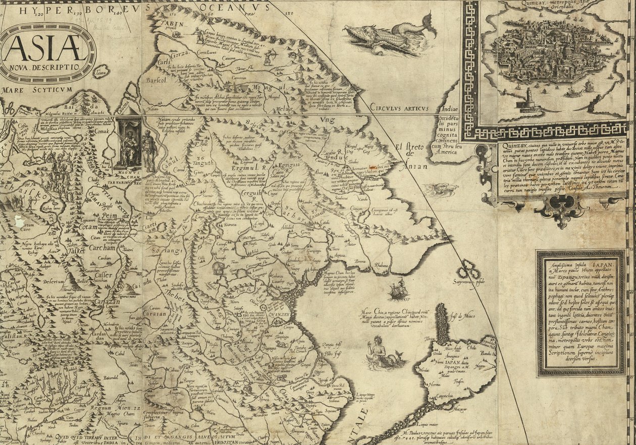 Asiae nova descriptio (Antwerpen, 1590) af Daniel Keller