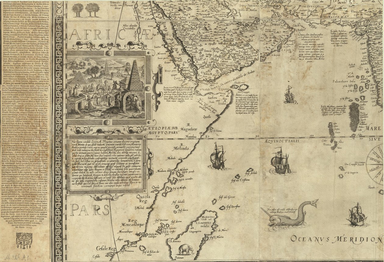 En ny beskrivelse af Asien (Antwerpen, 1590) af Daniel Keller