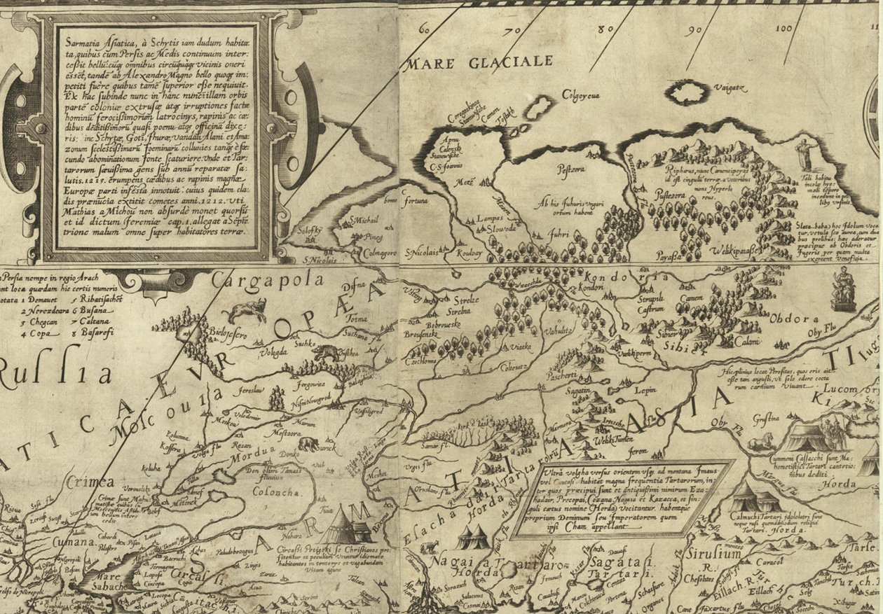 Daniel Keller. En ny beskrivelse af Asien (Antwerpen, 1590) af Daniel Keller