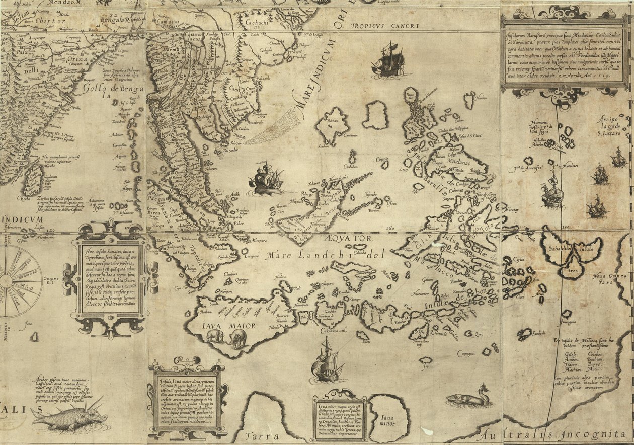 Daniel Keller. En ny beskrivelse af Asien (Antwerpen, 1590) af Daniel Keller
