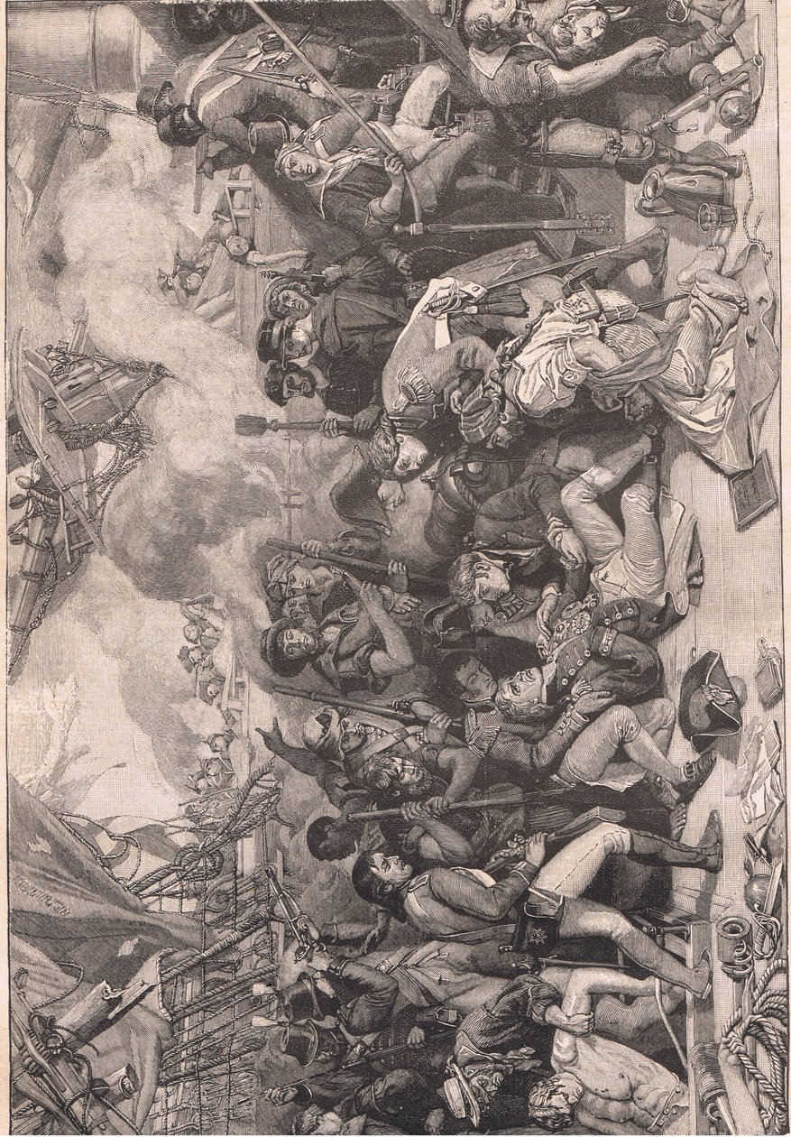 Nelsons død 1805 af Daniel Maclise