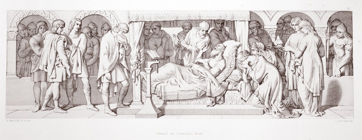 Edward Bekenderens død, fra 