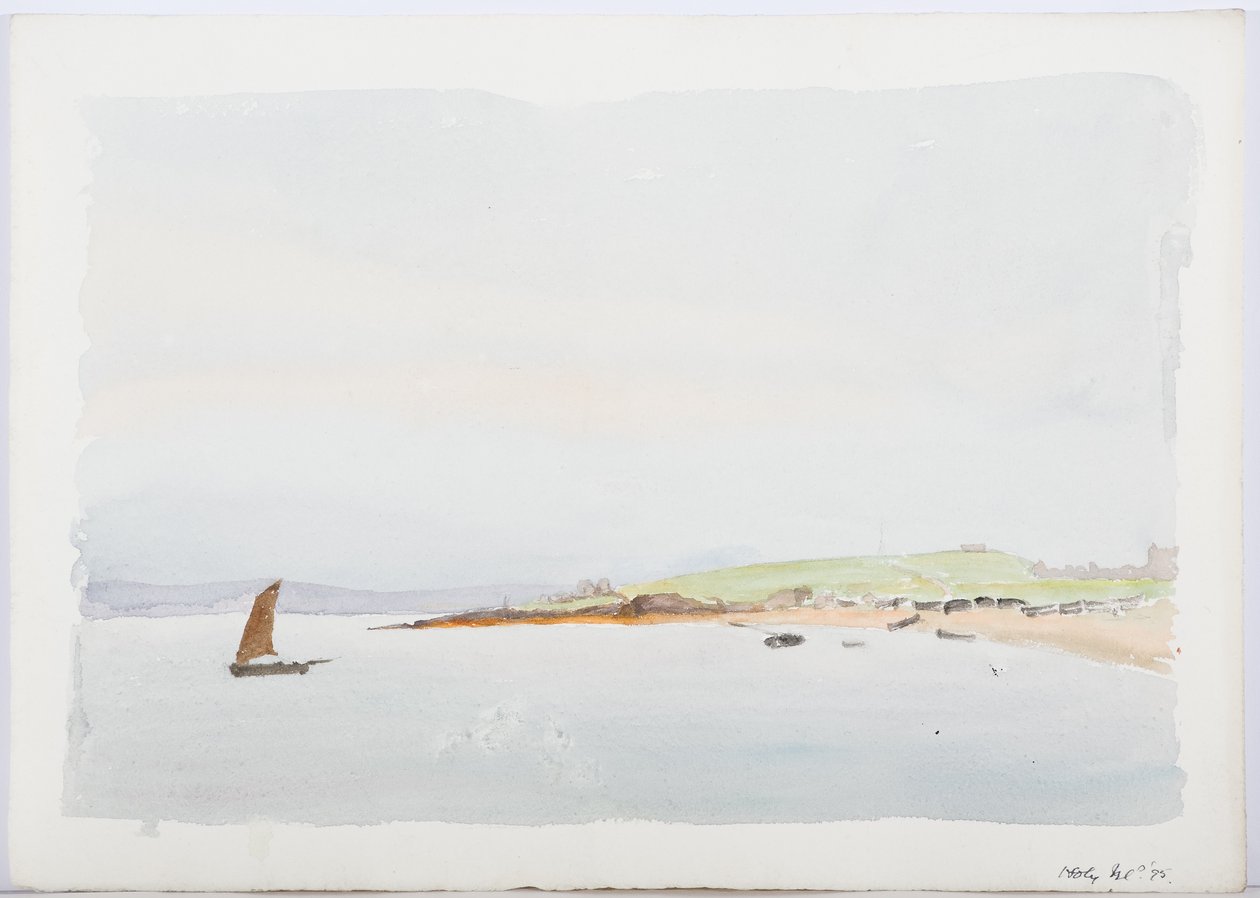 ca. 1916 (blyant og wc på papir) af Daniel Oliver