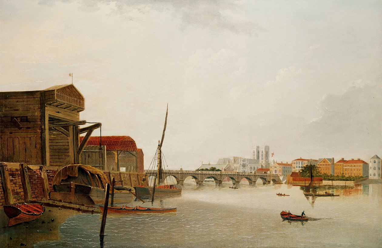 Westminster Bridge (olie) af Daniel Turner