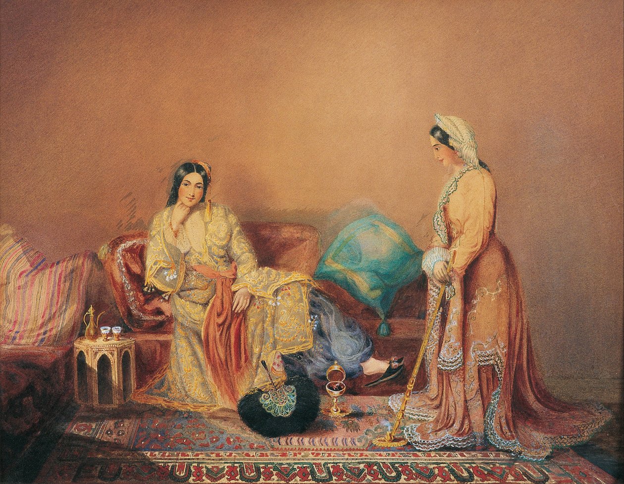 Phanariot græske damer af Daniel Valentine Rivière