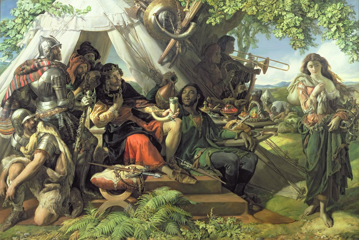Kong Cophetua og Tiggerpigen af Daniel Maclise