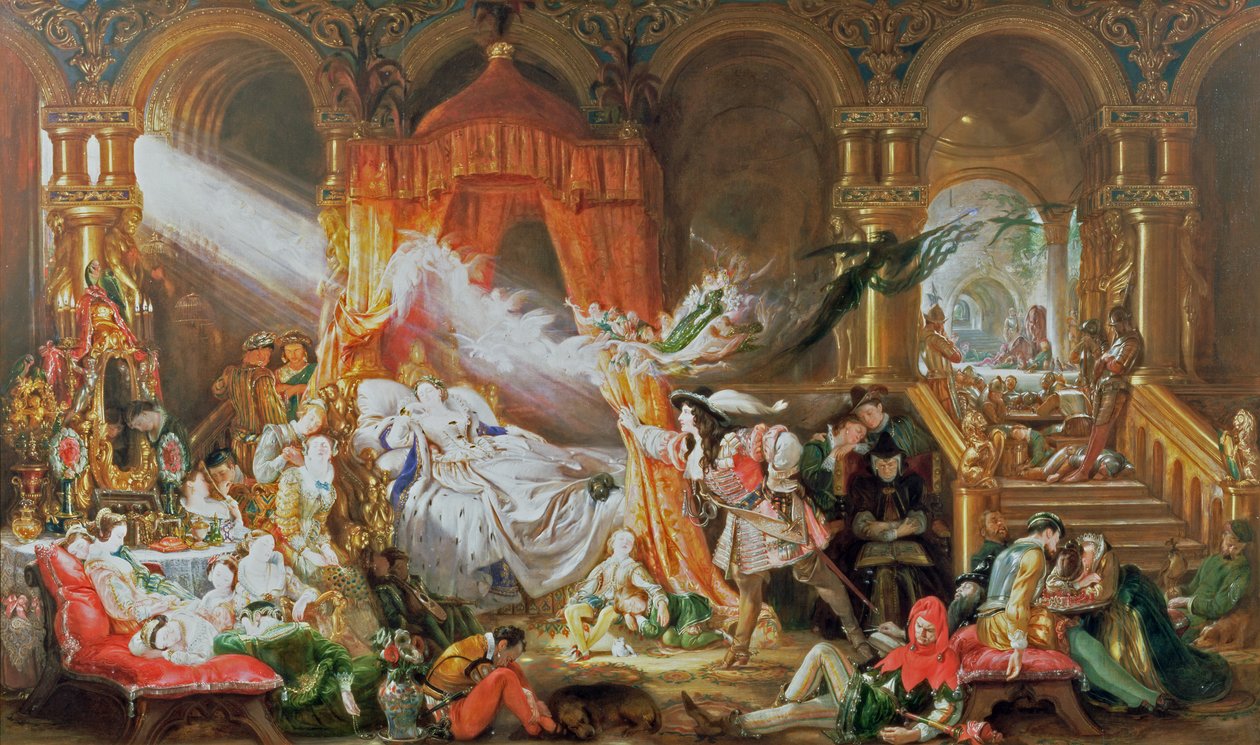 Tornerose af Daniel Maclise