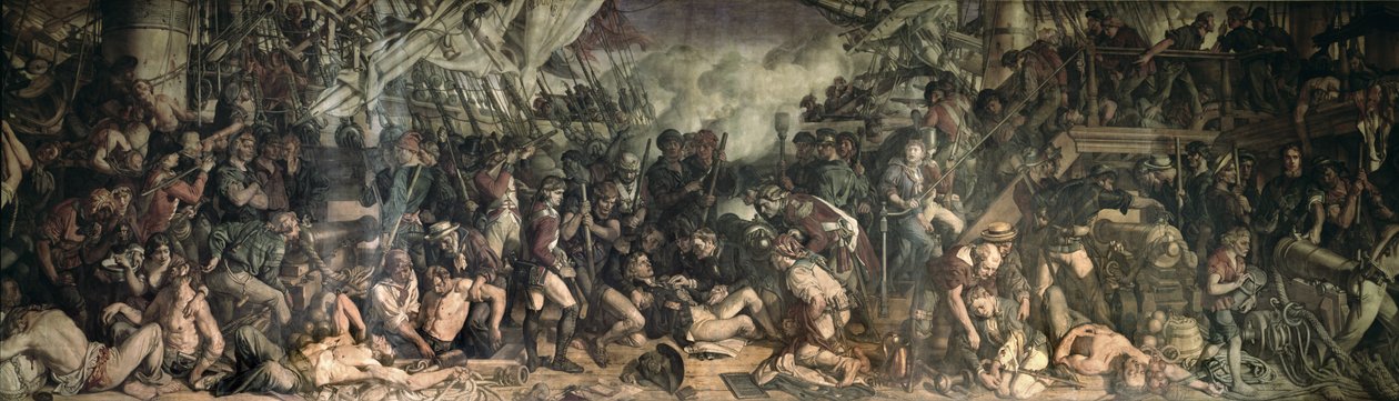 Nelsons død af Daniel Maclise