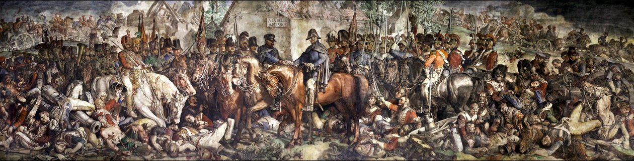 Mødet mellem Wellington og Blucher efter slaget ved Waterloo af Daniel (1806 70) Maclise