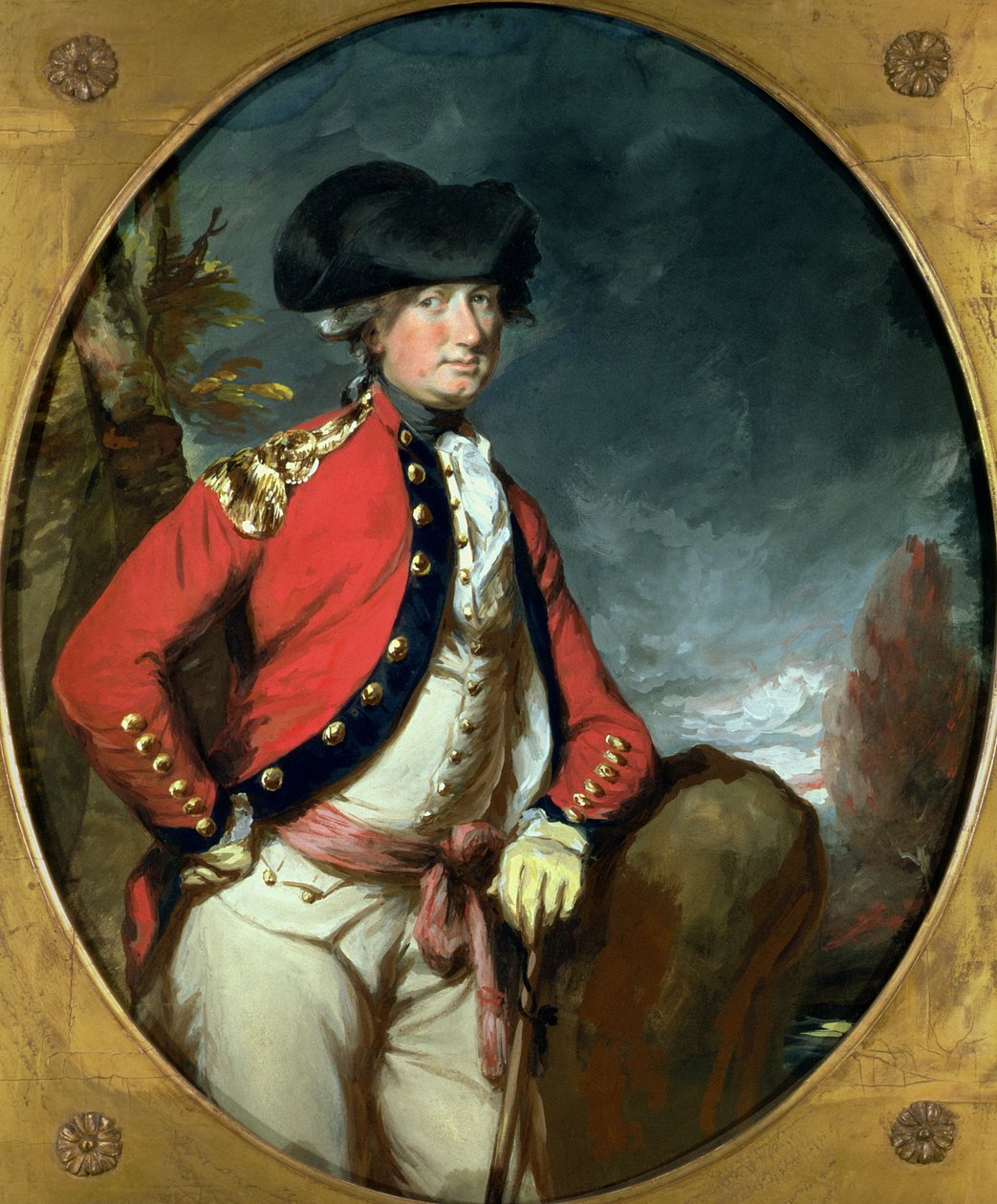 Charles, 1. markis Cornwallis (1738-1805) af Daniel Gardner