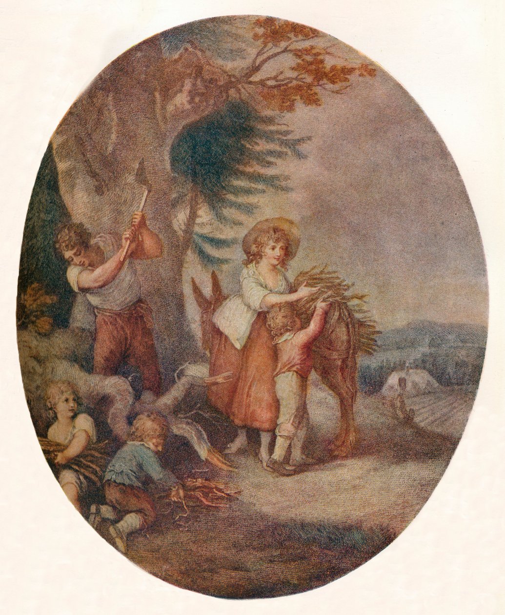 november, c1785 af Daniel Gardner
