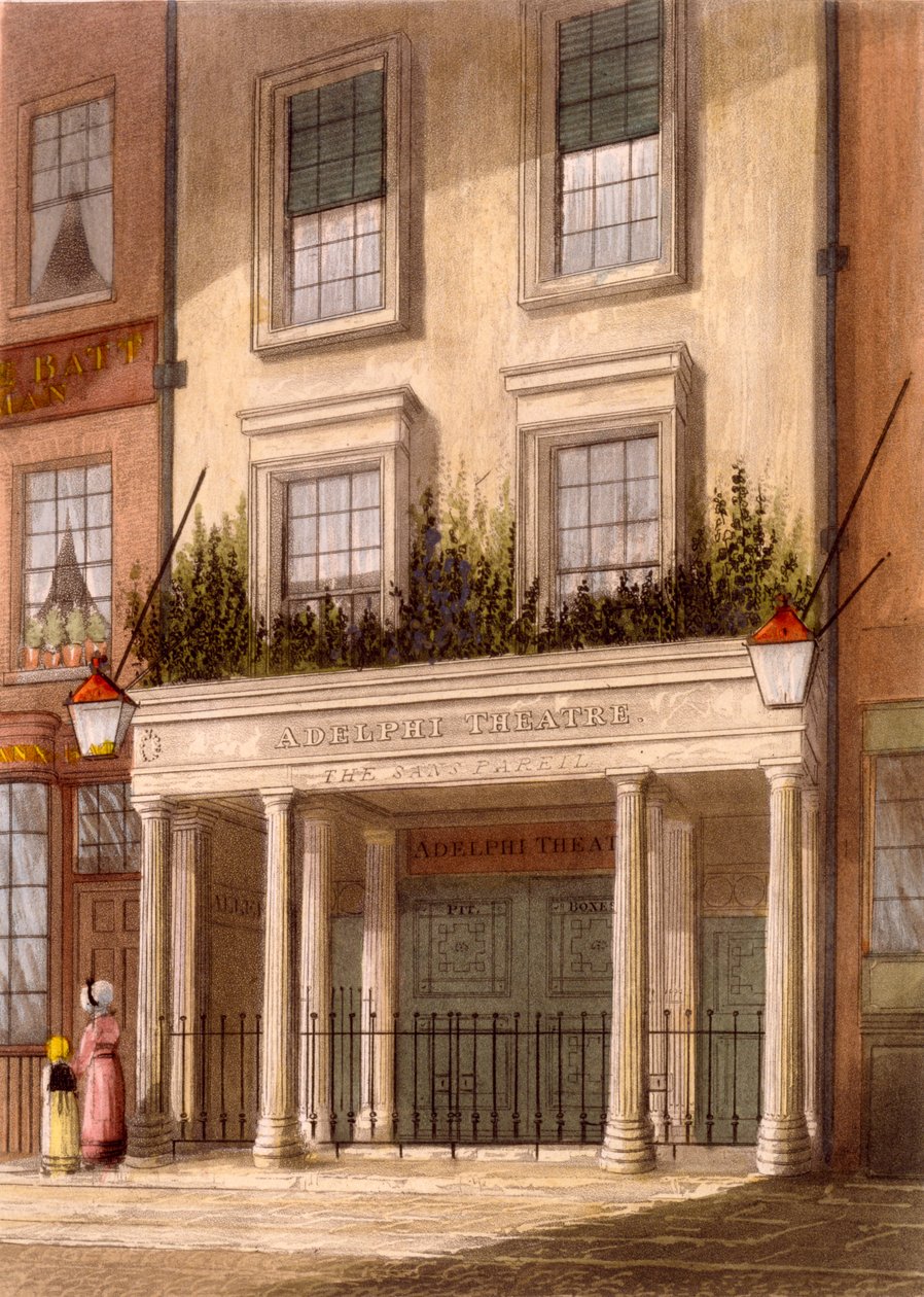 Sans Pareil Teatret, 1826 af Daniel Havell