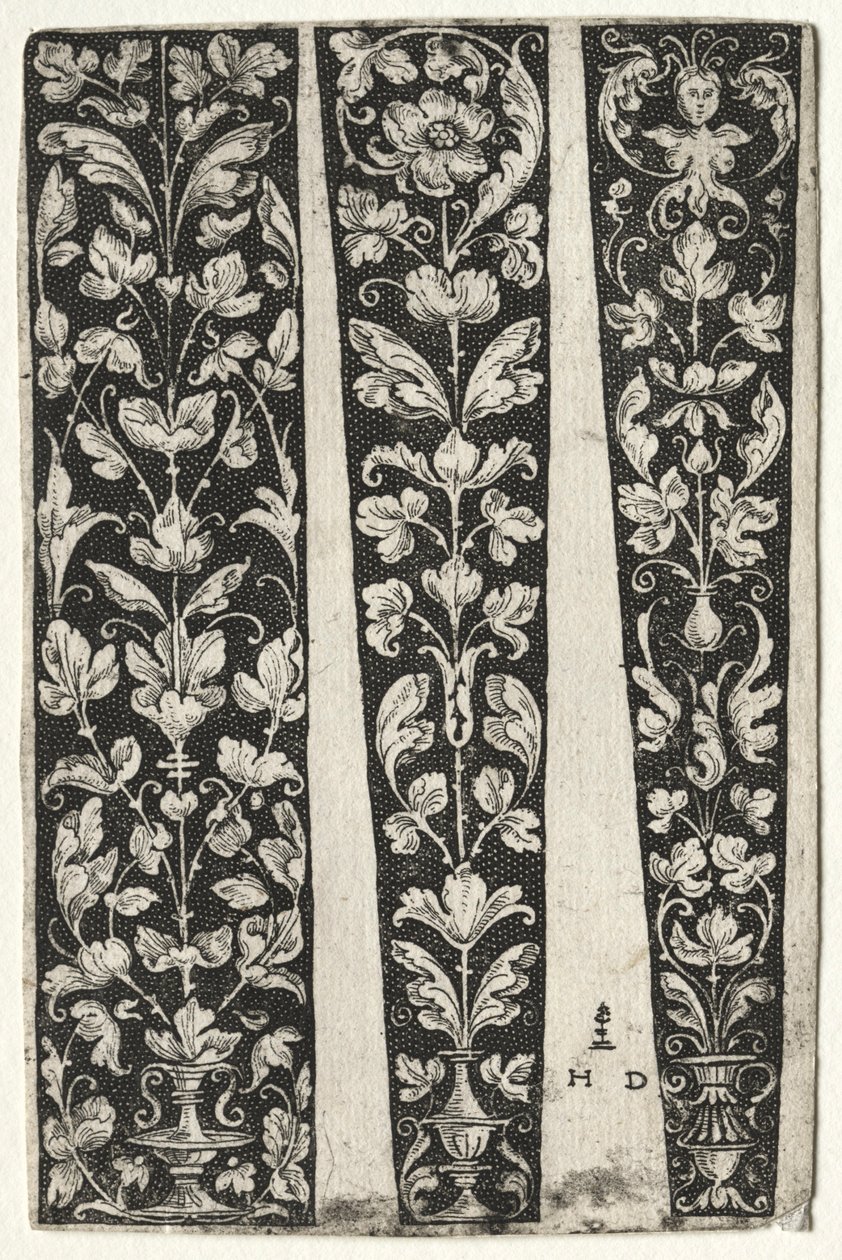 Ornamental filet af Daniel Hopfer