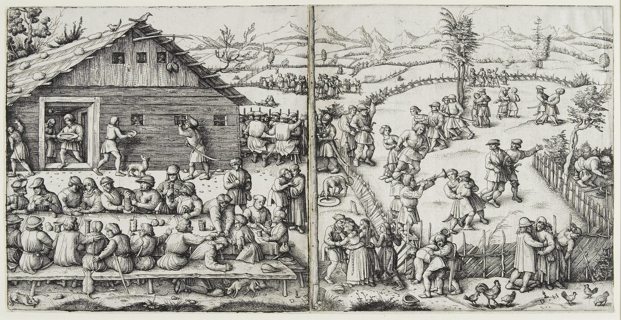 Festivalen, efter 1520 af Daniel Hopfer