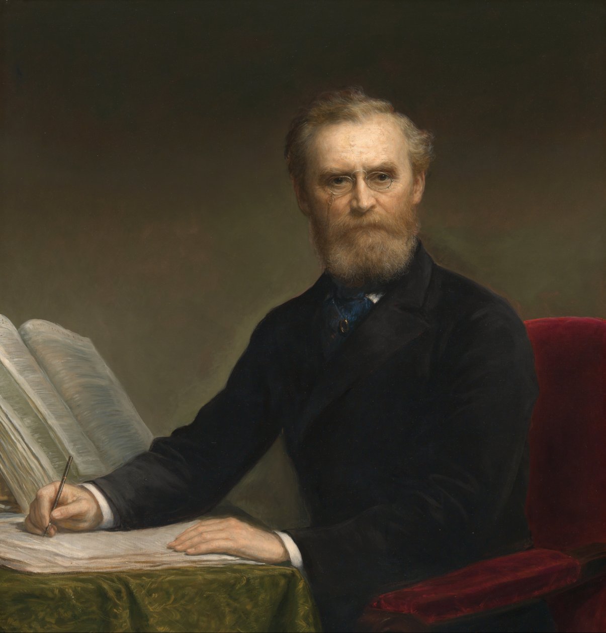 Carl Schurz af Daniel Huntington