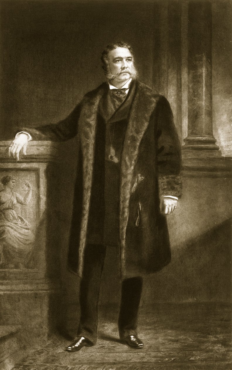 Chester A. Arthur, 21. præsident for USA, pub. 1901 (fotogravure) af Daniel Huntington