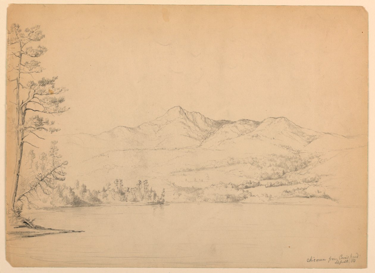 Chocorua Mountain fra Cara