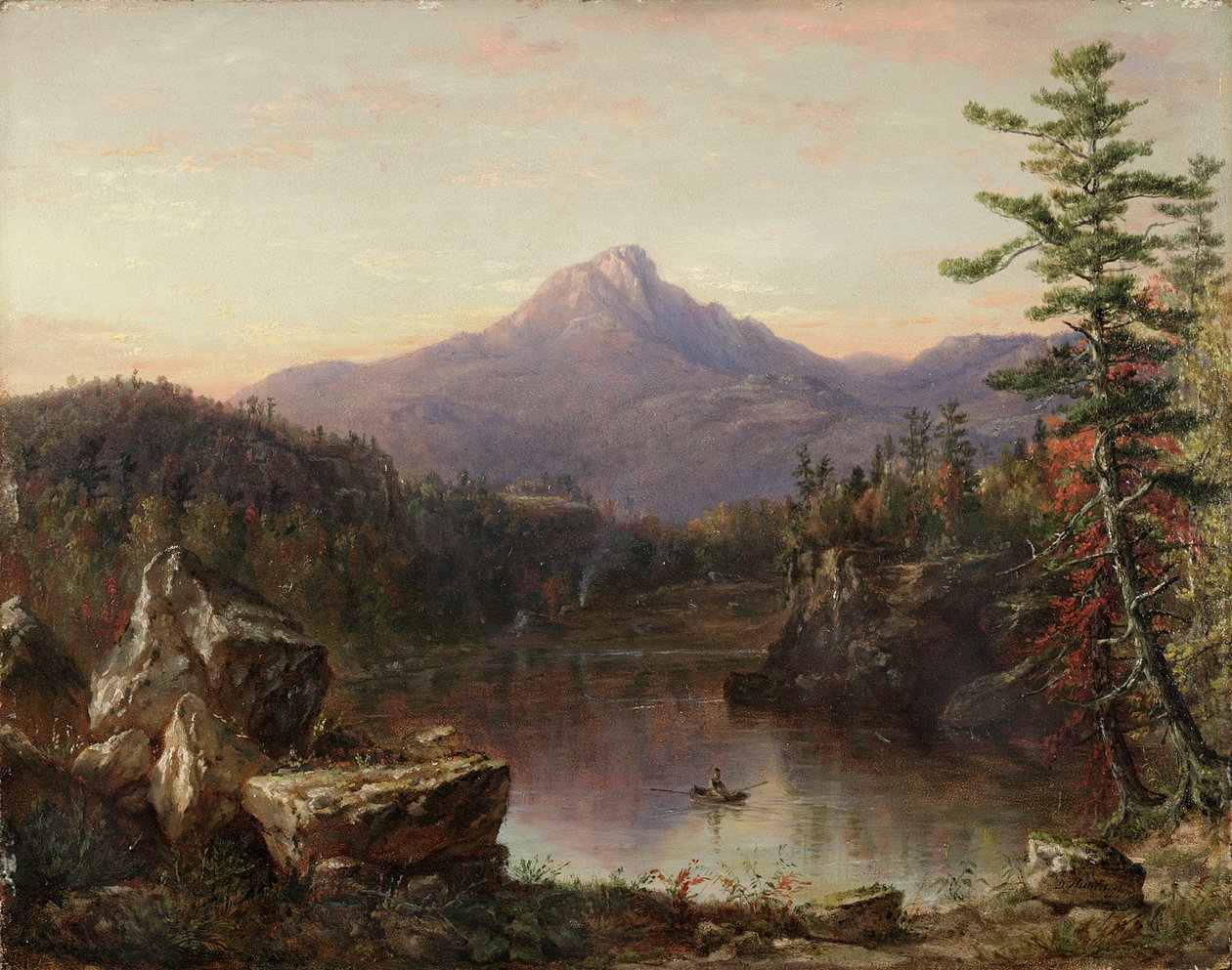 Chocorua Peak, New Hampshire, 1860 af Daniel Huntington