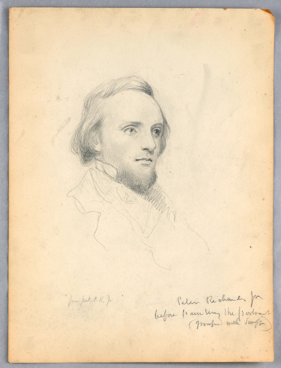 Tegning, Skitse af Peter Richards