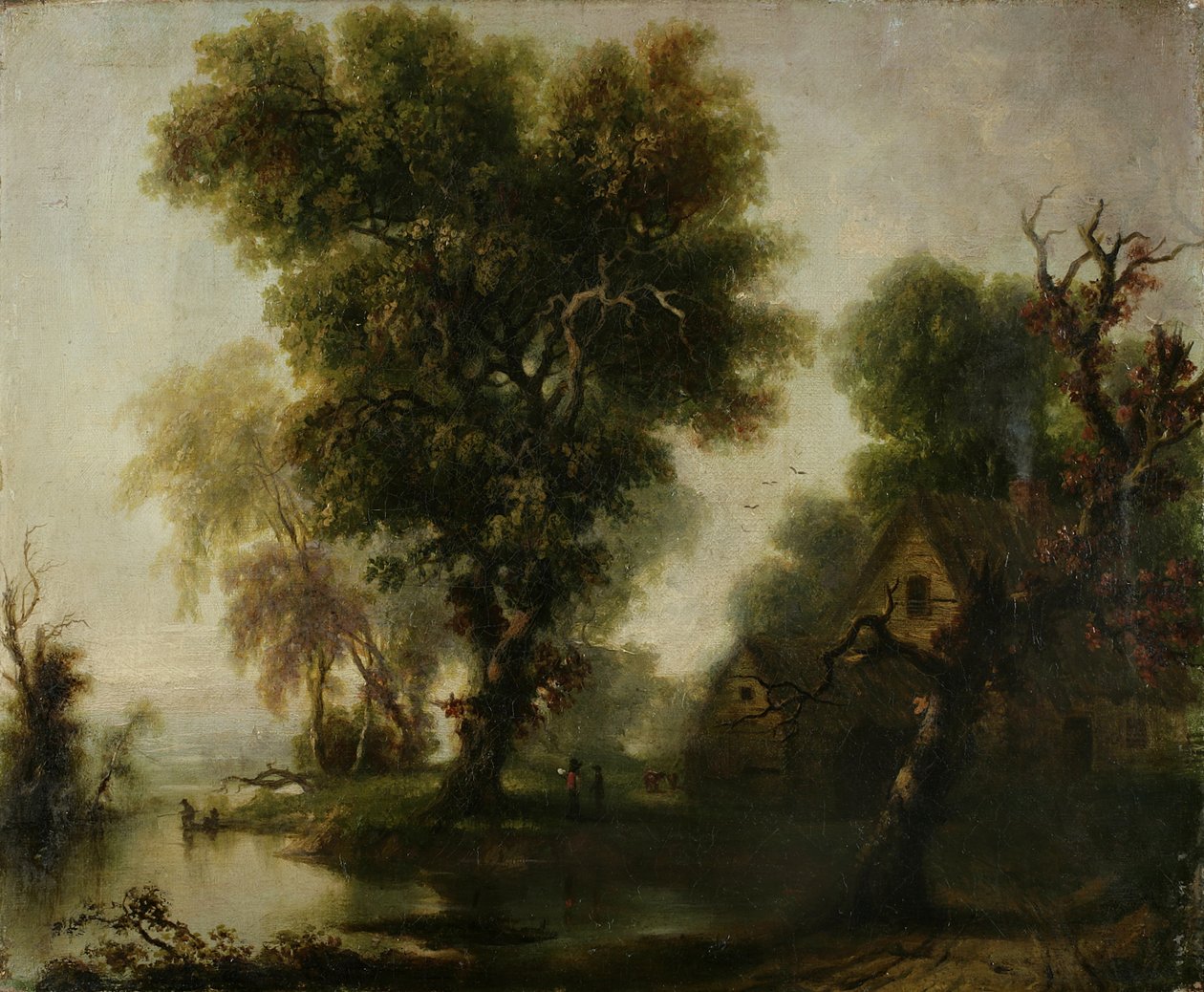 Landskab, 1837 af Daniel Huntington