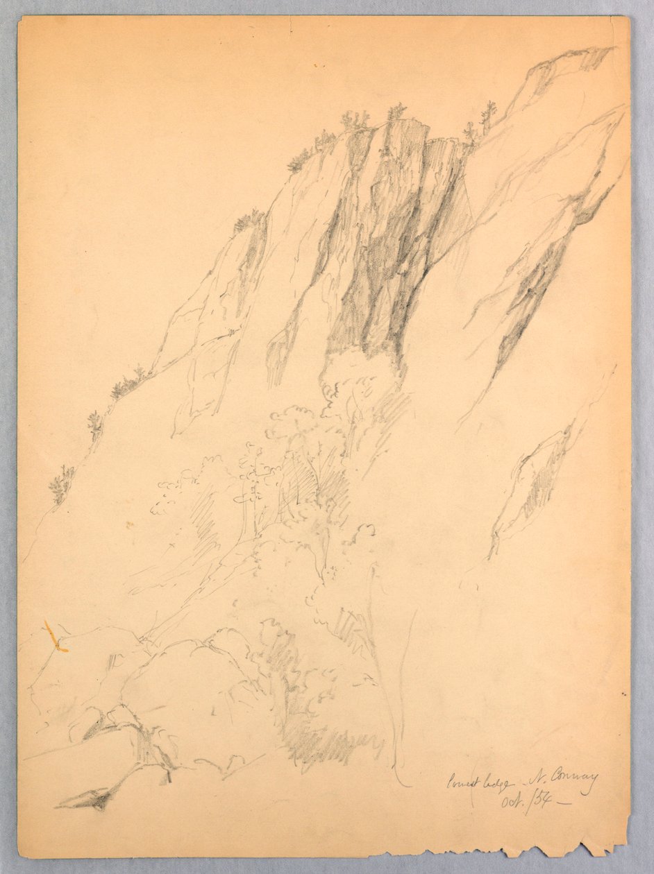 Lowest Ledge, North Conway, New Hampshire af Daniel Huntington